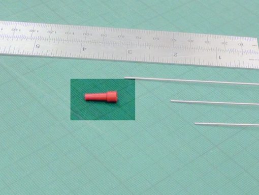 20 Gauge blunt needle cover, scabbard, seal