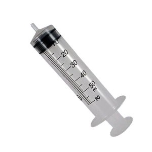 Seringue pistolet hypodermique Hauptner 50 ml luer-lock dosage 1 à 5 ml