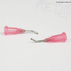 18G Blunt Needle 0.5inch (13mm), Bent Tip 45 deg'