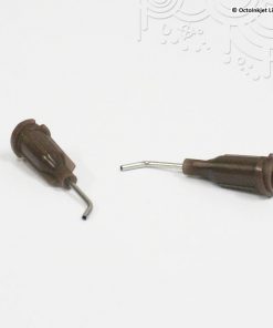 19G Blunt Needle 0.5inch (13mm), Bent Tip 45 deg'