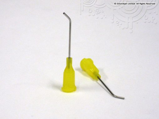 20G Blunt Needle 1inch (25mm), Bent Tip 45 deg'