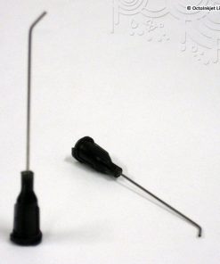 22G Blunt Needle 1.5inch (38mm), Bent Tip 45 deg'