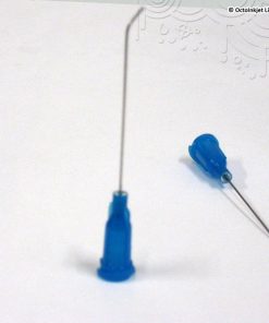 25G Blunt Needle 1.5inch (38mm), Bent Tip 45 deg'