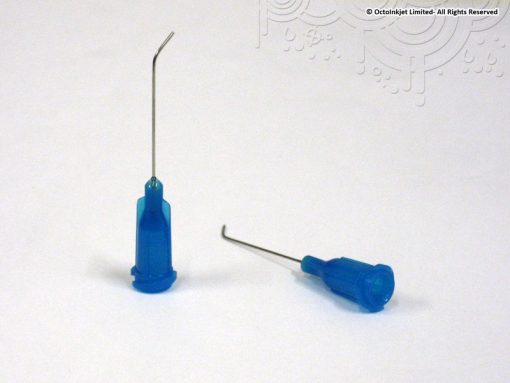 25G Blunt Needle 1inch (25mm), Bent Tip 45 deg'