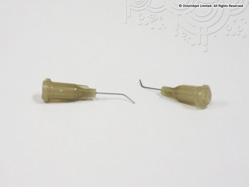 27G Blunt Needle 0.5inch (13mm), Bent Tip 45 deg'