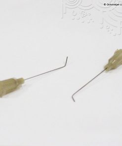 27G Blunt Needle 1.5inch (38mm), Bent Tip 45 deg'