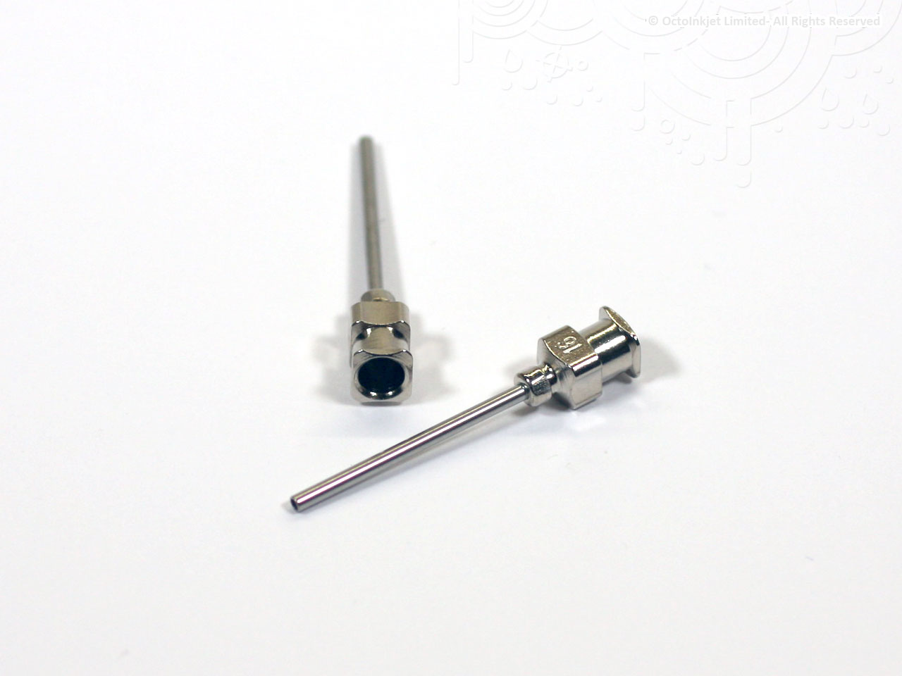16G All Metal Hub & Needle 1inch (25mm) • NeedlEZ.co.uk