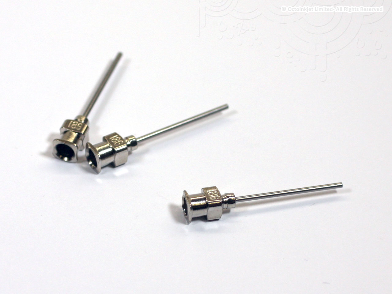 18G All Metal Hub & Needle 1inch (25mm) • NeedlEZ.co.uk