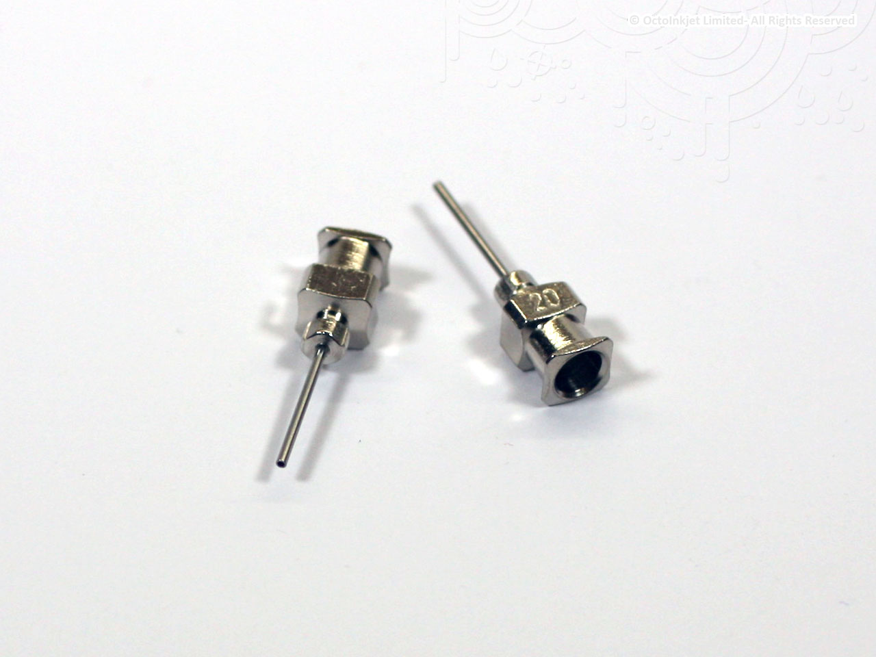 20G All Metal Hub & Needle 0.5inch (13mm) • NeedlEZ.co.uk