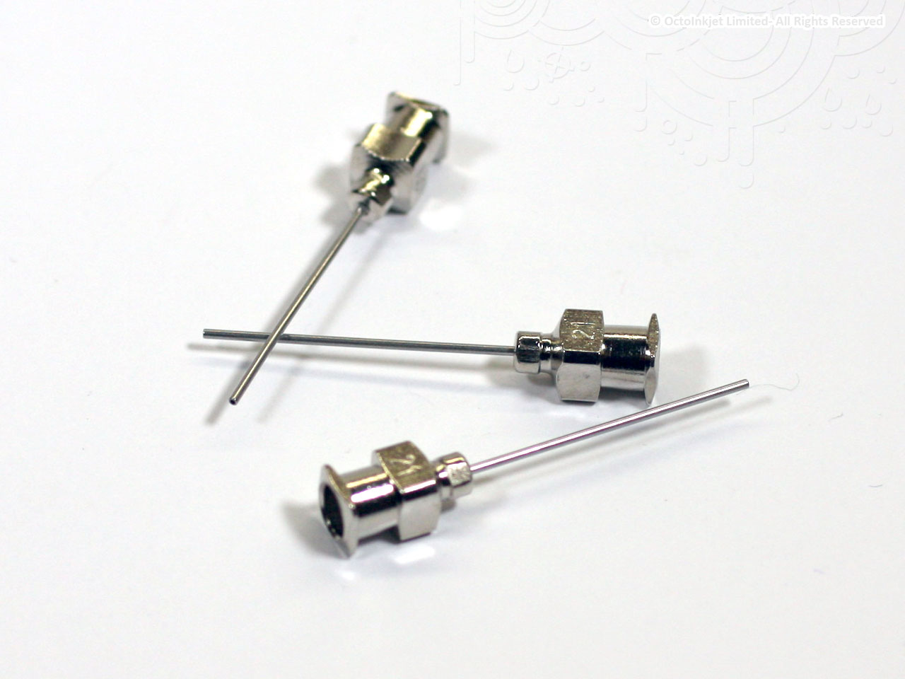 21G All Metal Hub & Needle 1inch (25mm) • NeedlEZ.co.uk