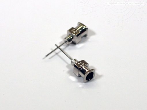 23G Blunt All Metal 0.5" (13mm) Blunt Needle