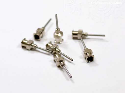 17G Blunt All Metal Needle 0.5 inch (13mm)