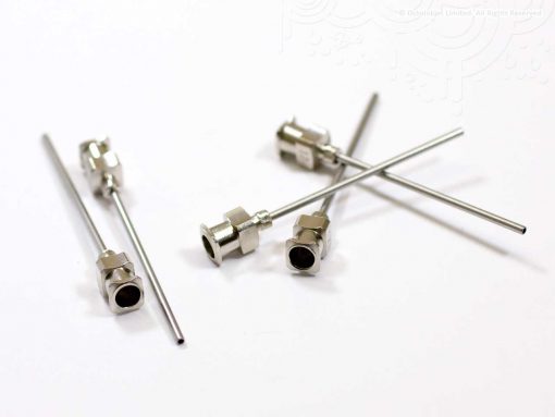 17G Blunt All Metal Needle 1.5 inch (38mm)