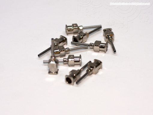 16G Blunt All Metal Needle 0.5 inch (13mm)