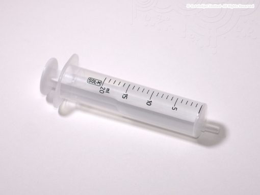 20ml Luer Slip Syringe – 2 part, eccentric [Sol-M]