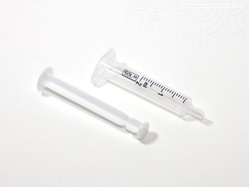 2ml Luer Slip Syringe – 2 part, concentric [Sol-M]