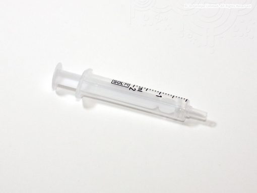 2ml Luer Slip Syringe – 2 part, concentric [Sol-M]