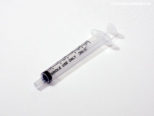 3ml Luer Slip Syringe – 3 part concentric [Sol-M]