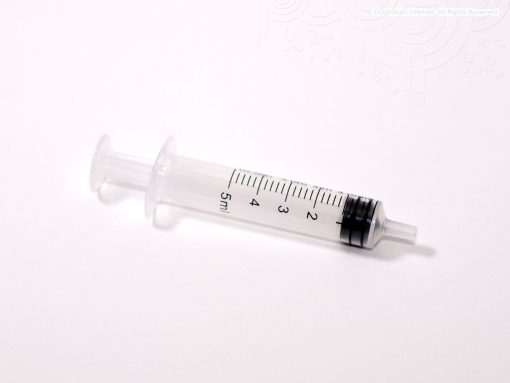 5ml Luer Slip Syringe - 3 part, concentric [Sol-M]